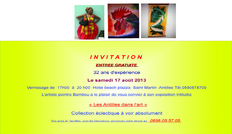 Evenement du 17 aot 2013